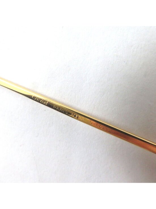 Cartier Trinity Vintage Sapphire Logo Teardrop Prescription Lenses Sunglasses main image 7